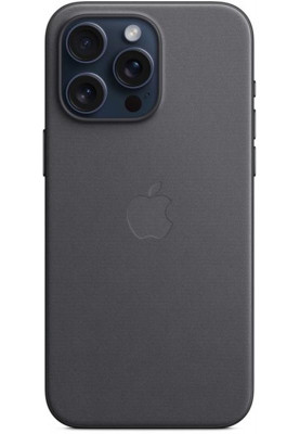 Чохол-накладка Apple FineWoven Case with MagSafe для Apple iPhone 15 Pro Max Black (MT4V3)