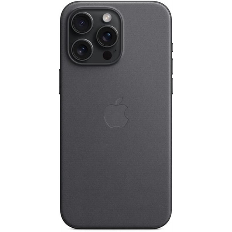 Чохол-накладка Apple FineWoven Case with MagSafe для Apple iPhone 15 Pro Max Black (MT4V3)