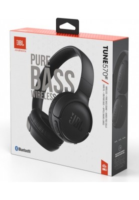 Bluetooth-гарнітура JBL Tune 570BT Black (JBLT570BTBLKEU)