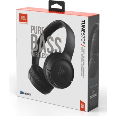 Bluetooth-гарнітура JBL Tune 570BT Black (JBLT570BTBLKEU)