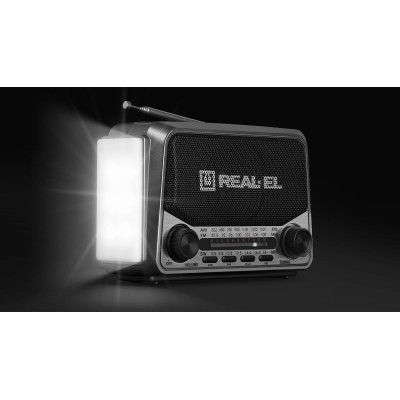 Радіоприймач REAL-EL X-525 Grey Радіоприймач REAL-EL X-525 Grey