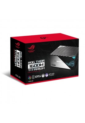 Блок живлення Asus ROG Thor 1600W 80 Plus Titanium Aura OLED (90YE00K0-B0NA00)