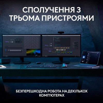 Клавiатура бездротова Logitech MX Keys S Pale Grey (920-011588) Клавiатура бездротова Logitech MX Keys S Pale Grey (920-011588)