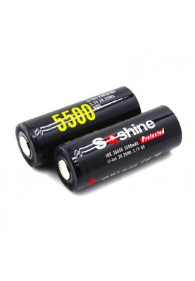 Акумулятор Soshine 26650 5500mAh 1шт