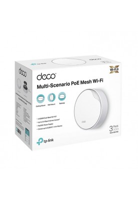 WiFi Mesh система TP-Link Deco X50-PoE(3-pack)