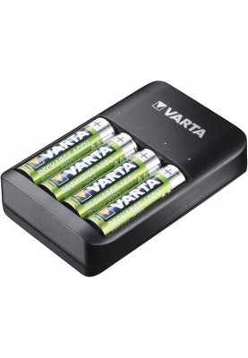 Зарядний пристрiй Varta Value USB Quattro Charger+4xAA 2100mAh (57652)