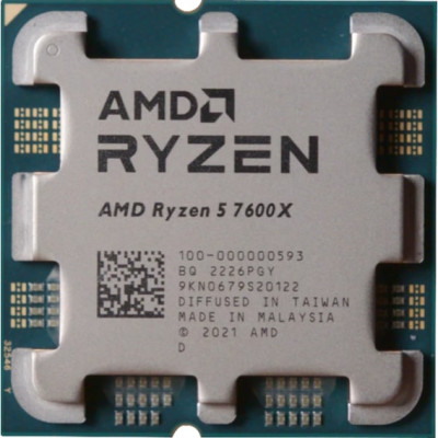 Процесор AMD Ryzen 5 7600X (4.7GHz 32MB 105W AM5) Box (100-100000593WOF) Процесор AMD Ryzen 5 7600X (4.7GHz 32MB 105W AM5) Box (100-100000593WOF)