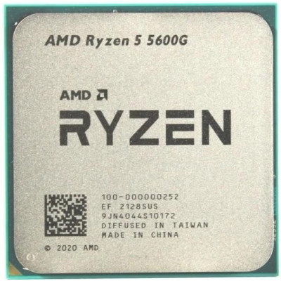 Процесор AMD Ryzen 5 5600G (3.9GHz 16MB 65W AM4) Box (100-100000252BOX) Процесор AMD Ryzen 5 5600G (3.9GHz 16MB 65W AM4) Box (100-100000252BOX)