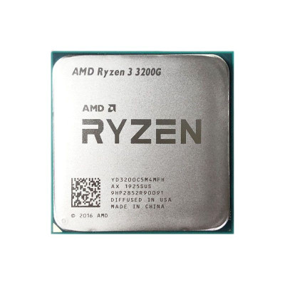 Процесор AMD Ryzen 3 3200G (3.6GHz 4MB 65W AM4) Box (YD3200C5FHBOX) Процесор AMD Ryzen 3 3200G (3.6GHz 4MB 65W AM4) Box (YD3200C5FHBOX)
