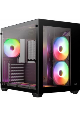 Корпус AeroCool Dryft-G-BK-v2 (ACCM-ES01163.11) Black без БЖ