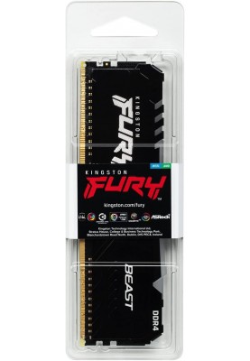 Модуль пам`ятi DDR4 8GB/3600 Kingston Fury Beast RGB (KF436C17BBA/8)