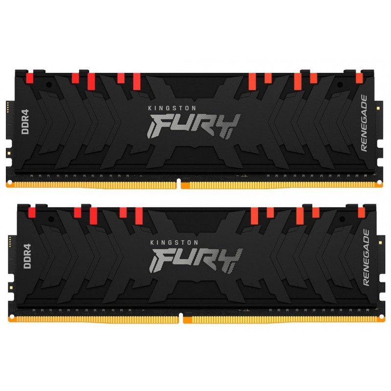 Модуль пам`яті DDR4 2x8GB/4000 Kingston Fury Renegade RGB (KF440C19RB2AK2/16)