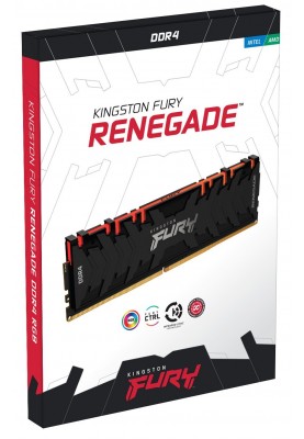 Модуль пам`яті DDR4 2x8GB/4000 Kingston Fury Renegade RGB (KF440C19RB2AK2/16)