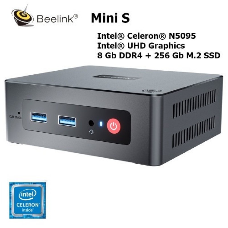 Неттоп Beelink Mini S N5095 8Gb/256Gb