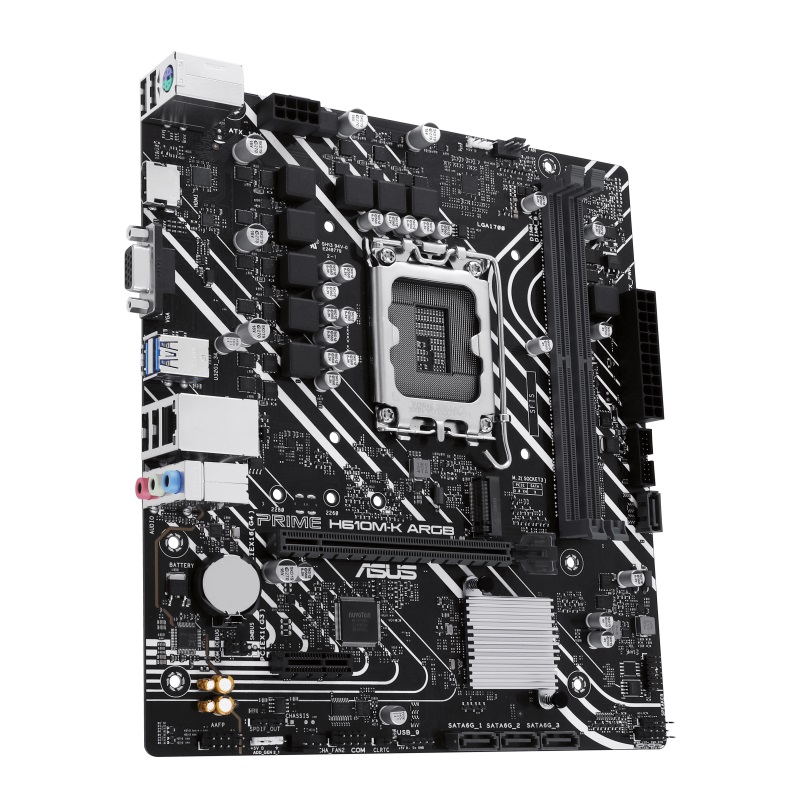 Материнська плата Asus Prime H610M-K ARGB Socket 1700