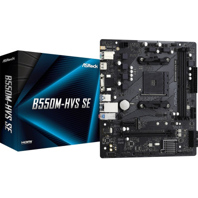 Материнська плата ASRock B550M-HVS SE Socket AM4