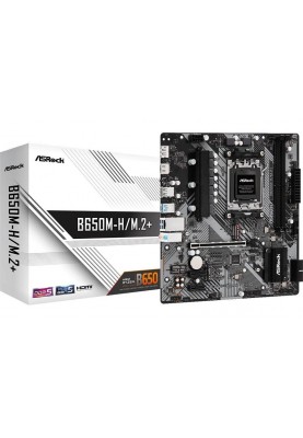 Материнська плата ASRock B650M-H/M.2+ Socket AM5