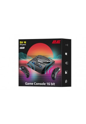 Ігрова консоль 2E 16bit HDMI (2 бездротових геймпада 913 ігор) (2E16BHDWS913)