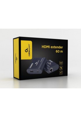 Подовжувач Cablexpert HDMI - RJ-45 (F/F), до 60 м, Black (DEX-HDMI-03)