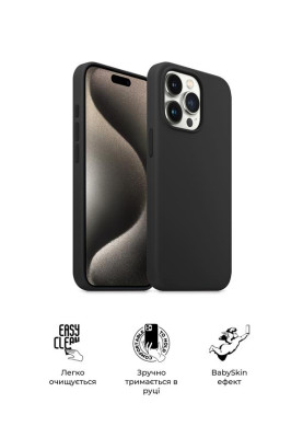 Чохол-накладка Armorstandart Icon2 для Apple iPhone 15 Pro Black (ARM70520)