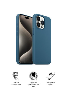 Чохол-накладка Armorstandart Icon2 для Apple iPhone 15 Pro Storm Blue (ARM70522)