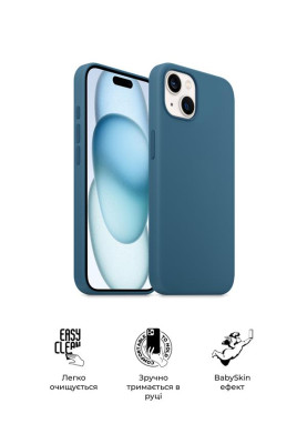 Чохол-накладка Armorstandart Icon2 для Apple iPhone 15 Storm Blue (ARM70506)
