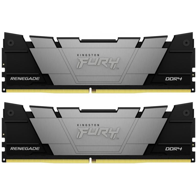 Модуль пам`ятi DDR4 2x32GB/3200 Kingston Fury Renegade Black (KF432C16RB2K2/64)