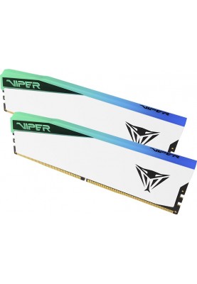 Модуль пам`яті DDR5 2x16GB/6200 Patriot Viper Elite 5 RGB (PVER532G62C42KW)