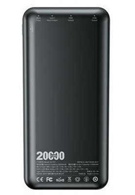 Універсальна мобільна батарея Proda Azeada Chuangnon AZ-P07 20000mAh 22.5W Black (AZ-P07-BK)