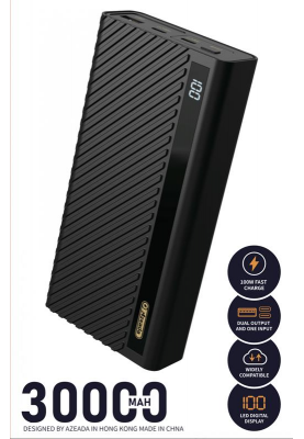 Універсальна мобільна батарея Proda PD-P106 30000mAh Black (PD-P106-BK)