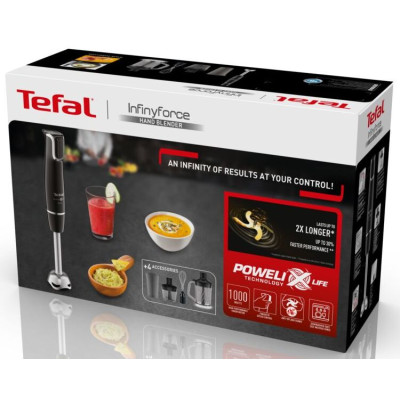 Блендер Tefal Infinyforce Hand Blender With XL HB94L830 Блендер Tefal Infinyforce Hand Blender With XL HB94L830