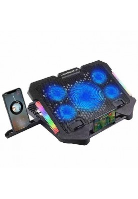 Охолоджуюча пiдставка для ноутбука XoKo NST-051 RGB Black (XK-NST-051RGB-BK)