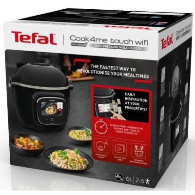 Мультиварка-скороварка Tefal Cook4me Touch CY912830 Мультиварка-скороварка Tefal Cook4me Touch CY912830