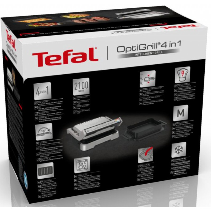 Гриль Tefal OptiGrill 4in1 GC774D30