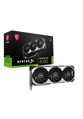 Відеокарта GF RTX 4090 24GB GDDR6X Ventus 3X E MSI (GeForce RTX 4090 Ventus 3X E 24G)