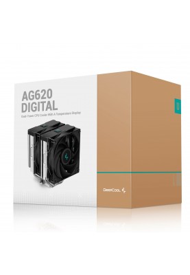 Кулер процесорний DeepCool AG620 Digital BK (R-AG620-BKNDMN-G-1)