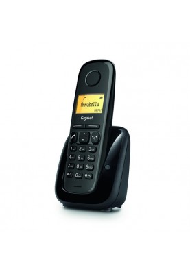 Радiотелефон DECT Gigaset A180 Black (S30852-H2807-R601)