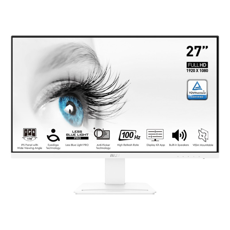 Монітор MSI 27" PRO MP273AW IPS White