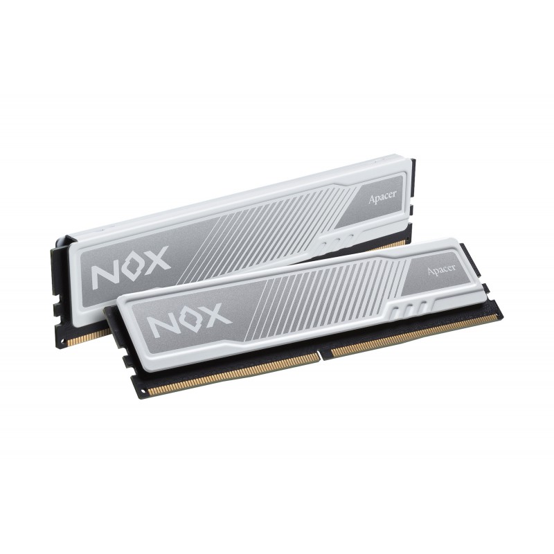 Модуль пам`ятi DDR4 2x16GB/3200 Apacer NOX White (AH4U32G32C28YMWAA-2)
