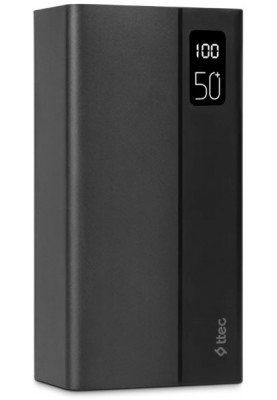 Універсальна мобільна батарея Ttec 50000mAh ReCharger Mega LCD Black (2BB197S)