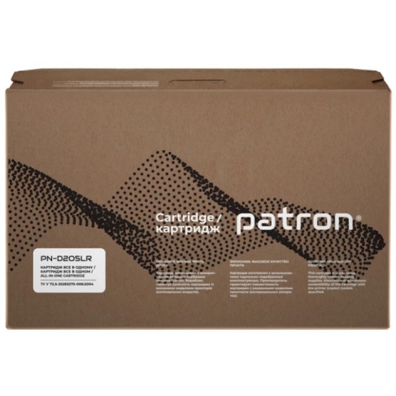 Картридж Patron (PN-D205LR) Samsung SCX-5637FR/5737FR/ML-3710D Black (MLT-D205L)