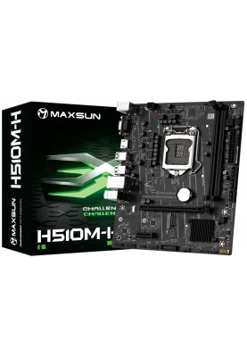 Материнська плата Maxsun Challenger H510M-H Socket 1200