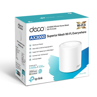 WiFi Mesh-система TP-Link Deco X50(1-pack) WiFi Mesh-система TP-Link Deco X50(1-pack)