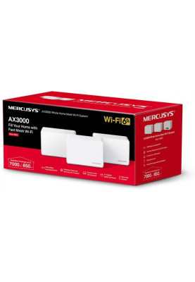 WiFi Mesh система Mercusys Halo H80X 3-pack