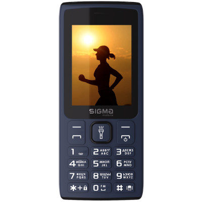 Мобiльний телефон Sigma mobile X-style 34 NRG Type-C Dual Sim Blue