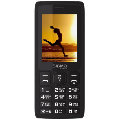 Мобiльний телефон Sigma mobile X-style 34 NRG Type-C Dual Sim Black