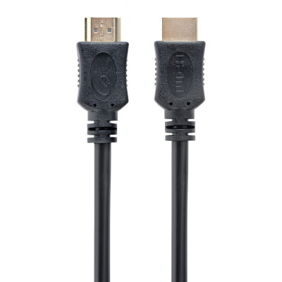 Кабель Cablexpert HDMI - HDMI V 1.4 (M/M), 1 м, чорний (CC-HDMI4L-1M) пакет Кабель Cablexpert HDMI - HDMI V 1.4 (M/M), 1 м, чорний (CC-HDMI4L-1M) пакет