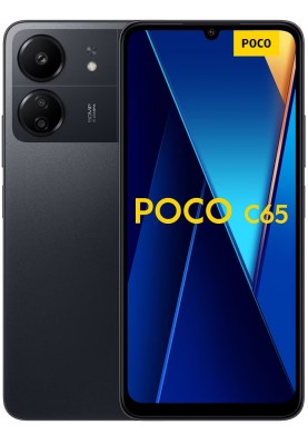 Смартфон Xiaomi Poco C65 6/128GB Dual Sim Black EU_