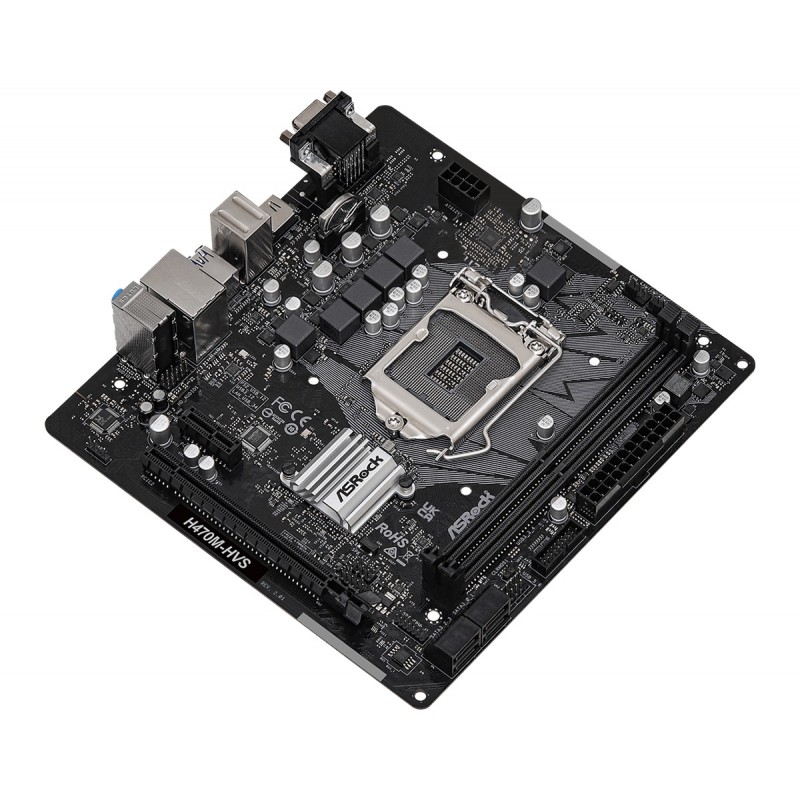 Материнська плата ASRock H470M-HVS R2.0 Socket 1200