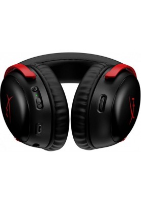 Гарнiтура HyperX Cloud III Wireless Black/Red (77Z46AA)